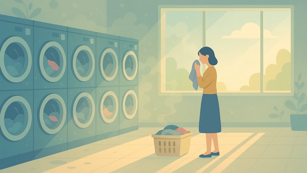 コインランドリーで乾かすと臭い理由とは