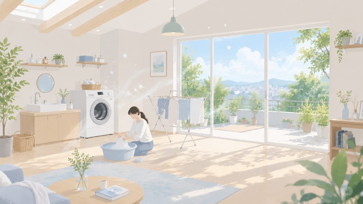 服の生乾き臭が取れない時の劇的リセット術